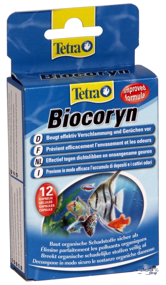 Тетра в химии. Tetra Biocoryn. Средство для подготовки воды TETRAAQUA Biocoryn 12 капсул на 600 л. Tetra химия для аквариума. Tetra ZMF Biocoryn 12 капсул на 600л.