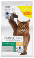 Perfect Fit корм для взрослых стерилизованных кошек всех пород, курица