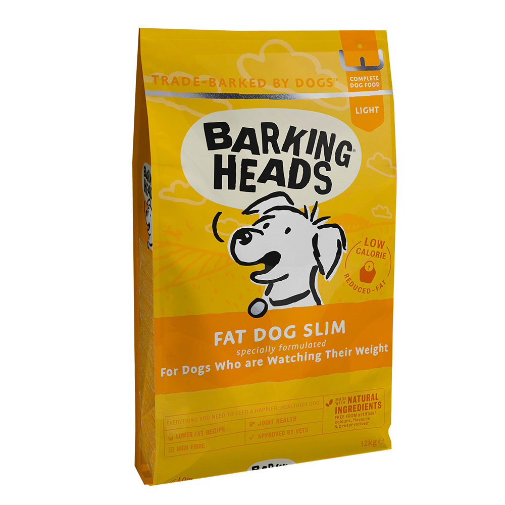 Barking Heads корм для взрослых собак всех пород, контроль веса, курица и рис 