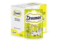Dreamies лакомство для кошек, подушечки с уткой (6шт в уп)