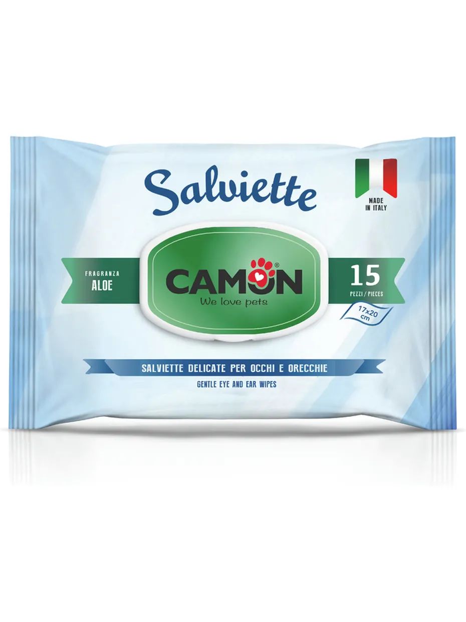 Camon влажные салфетки для глаз (15 шт)