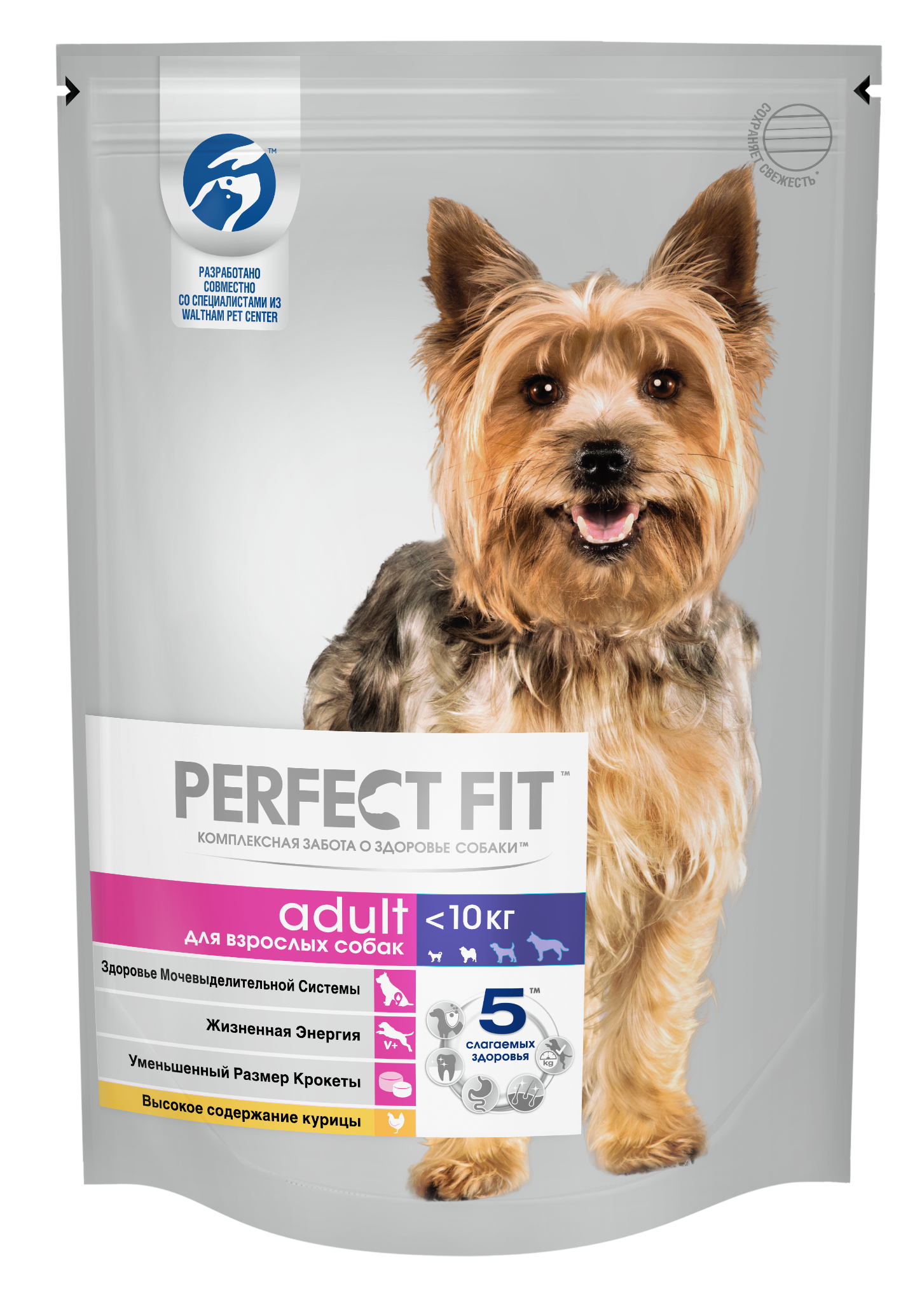 Perfect Fit корм для взрослых собак малых и миниатюрных пород, курица (500 гр)