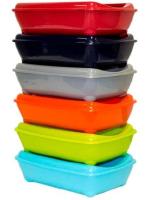 Pride MODERNA Arist-O-Tray Открытый туалет лоток открытый для кошек серый