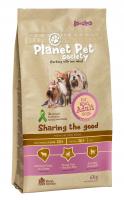 Planet Pet корм для взрослых собак малых пород, чувствительное пищеварение, ягненок и рис