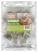 ОЛИВЕР для кошек _Подушечки с муссом из креветок_, 20х3г 59212235