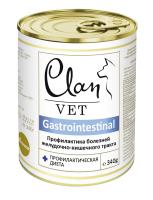 Clan Vet Gastrointestinal влажный корм для взрослых кошек всех пород, диетический, профилактика боле