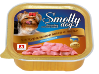 Зоогурман Smolly Dog консервы для взрослых собак малых и миниатюрных пород, телятинаSmolly Dog