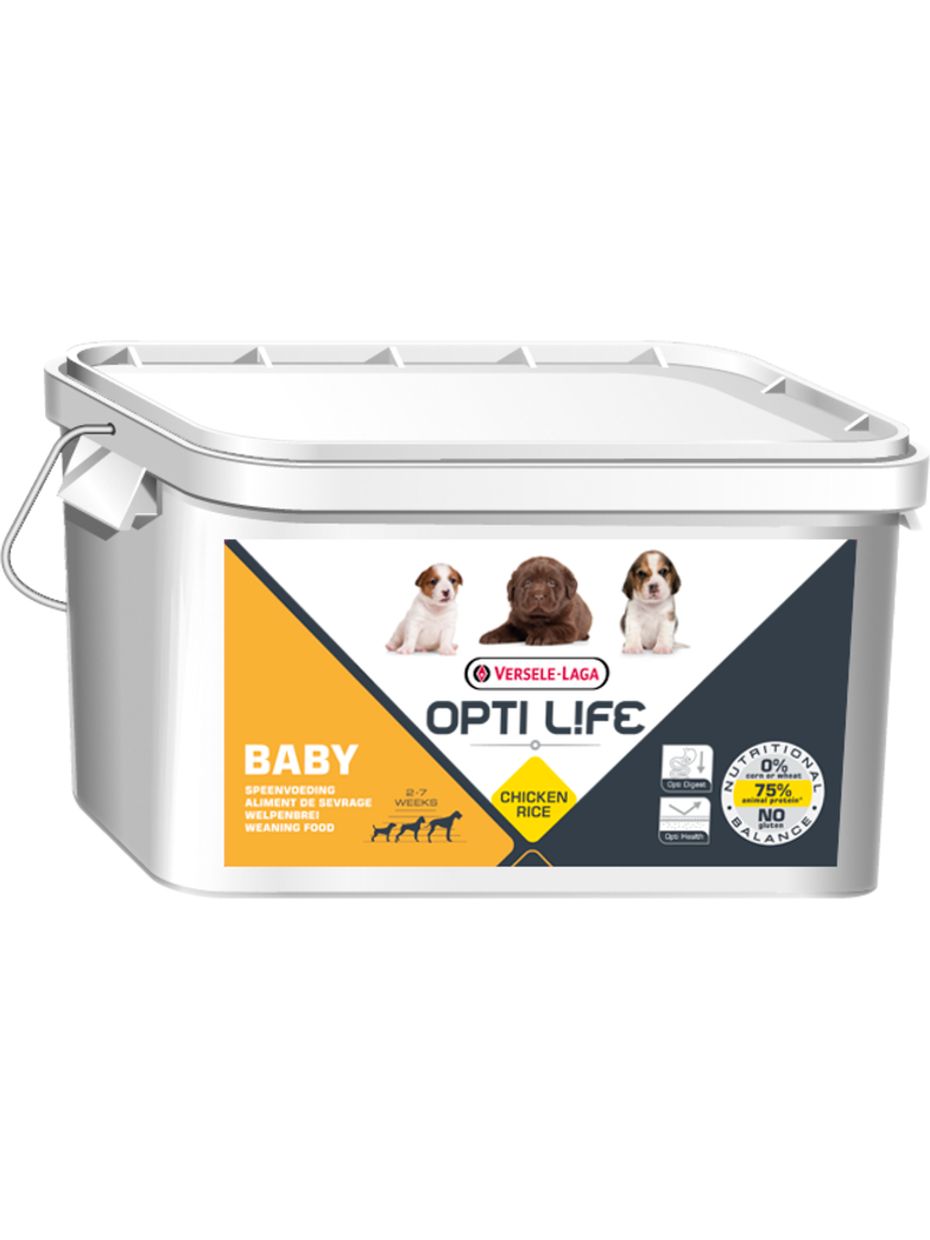 Opti Life корм для щенков, курица (3 кг)