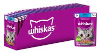 Whiskas влажный корм для кошек, рагу с треской и лососем (28шт в уп)