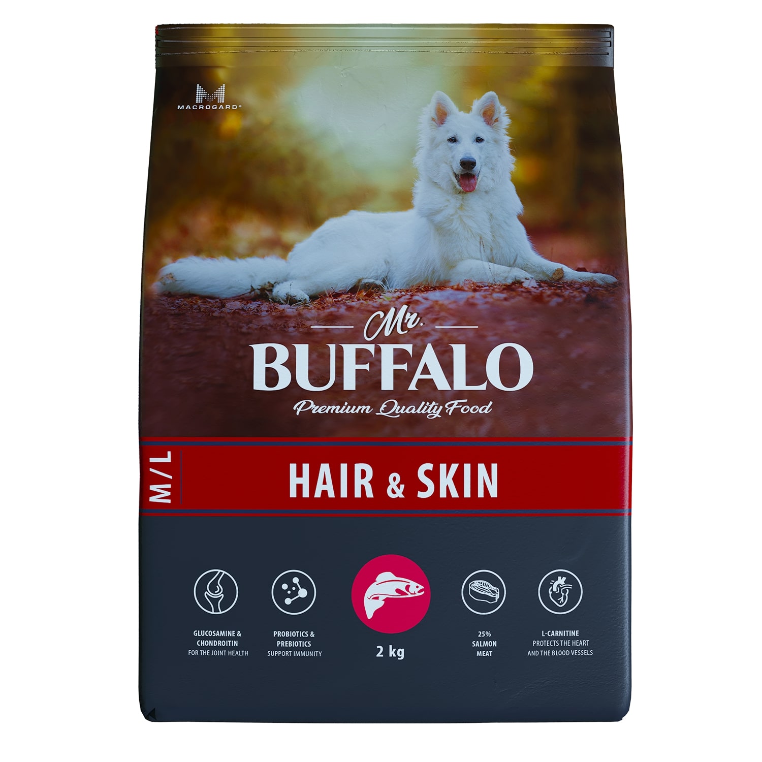 Buffalo_Dog_Hair&Skin_ML_Losos_2kg_F