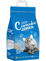 Счастливые Лапки наполнитель минеральный без запаха