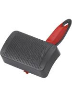 Hello Pet Пуходерка с активным кордом пластиковая средняя, черная