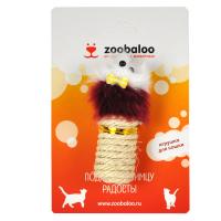 Zoobaloo когтеточка для кошек, в виде цилиндра Мышка