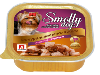 Зоогурман Smolly Dog консервы для взрослых собак малых и миниатюрных пород, ягненок и сердце