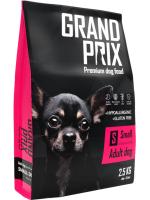 Grand Prix корм для собак мелких пород, курица