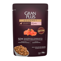 GRANPLUS DOG паучи для взрослых собак с лососем