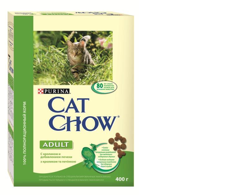 Cat Chow Adult Cat Rabbit & Liver