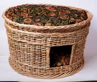 Плетенный 2-х этажный домик