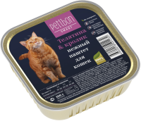 Petibon Smart Паштет для кошек с телятиной и кроликом