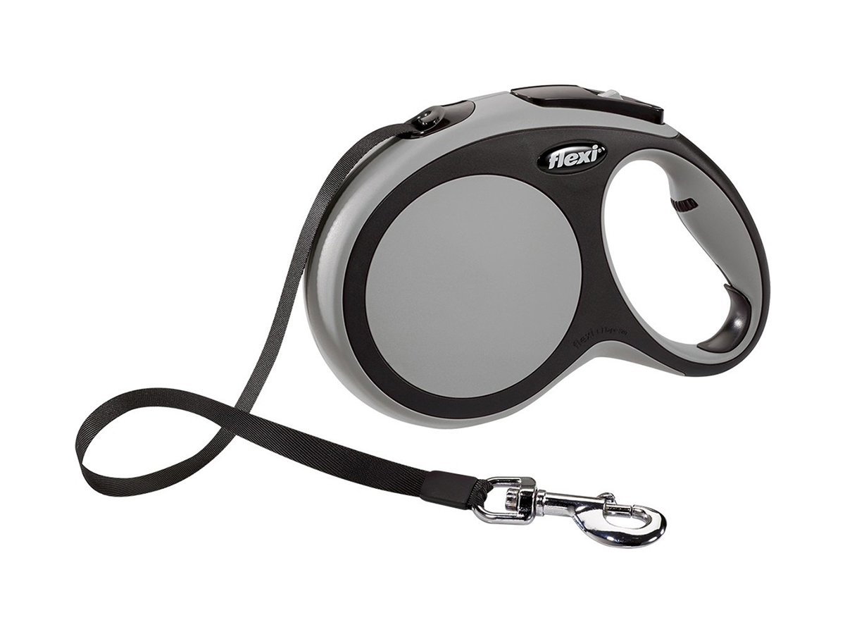 Flexi Comfort рулетка-ремень (L (до 50 кг), черный/антрацит)