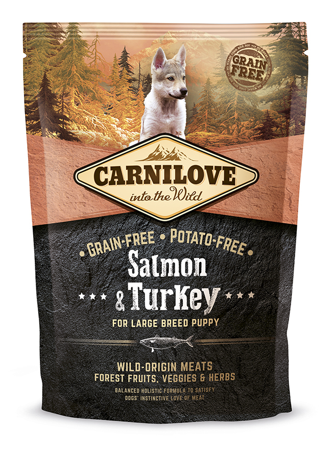 Brit Carnilove Salmon and Turkey Large Breed Puppy
