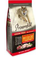 Primordial корм для собак мелких пород, беззерновой, перепелка, утка