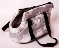 PetFood Сумка-переноска с отверстием для головы мягкая, Совы