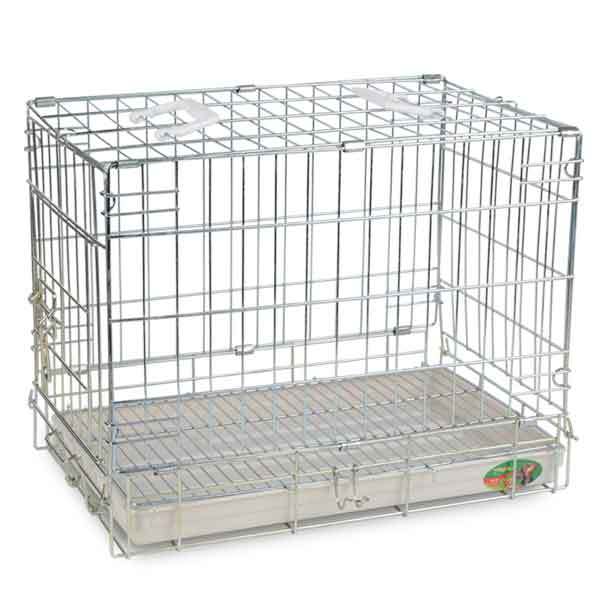 Triol клетка для собак и кошек, хромированная