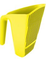 Moderna Scoop & Sift совочек для туалета, отверстия узкие, желтый