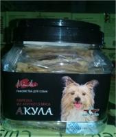 GreenQzin лакомство для собак всех возрастов мелких пород, сушеное мясо акулы