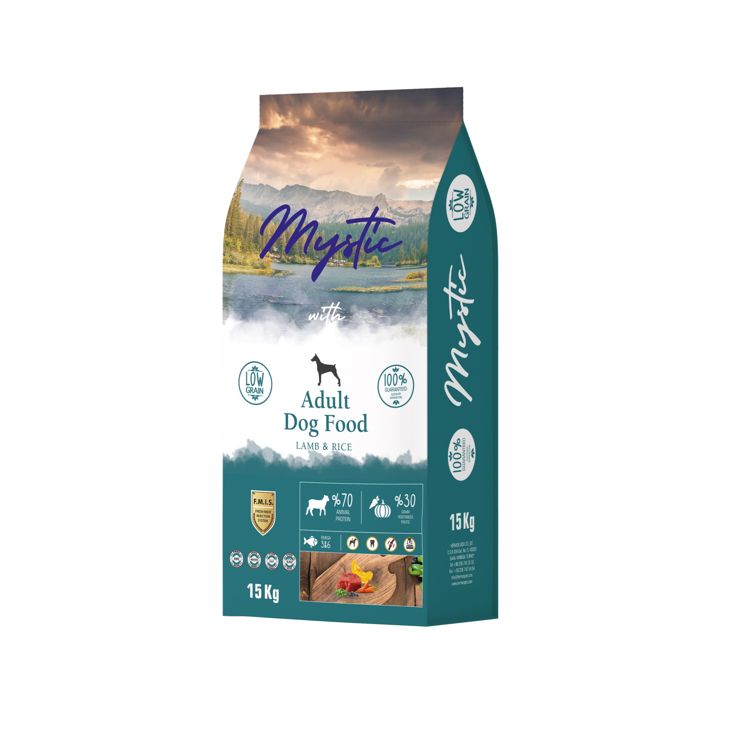 84617 Mystic для собак с ягненком и рисом
