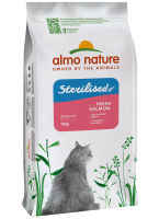 Almo Nature корм для стерилизованных кошек, со свежим лососем и коричневым рисом