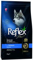 RFX_106_REFLEX PLUS MEDIUM LARGE BREED ADULT DOG FOOD SALMON 3KG