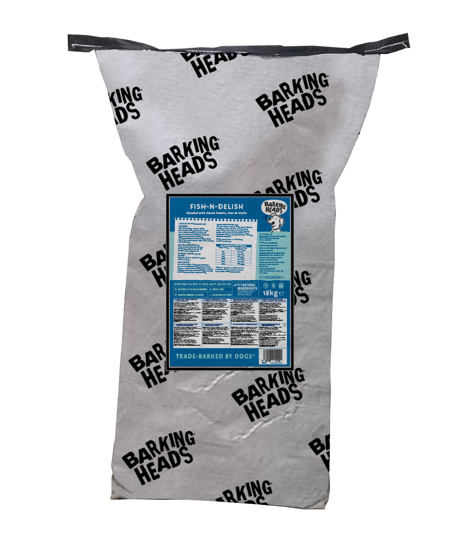 Barking Heads корм для взрослых собак всех пород, форель и батат 