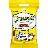 Dreamies подушечки с сыром для кошек