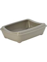 Moderna Arist-o-tray M туалет-лоток для кошек, c бортом, серый