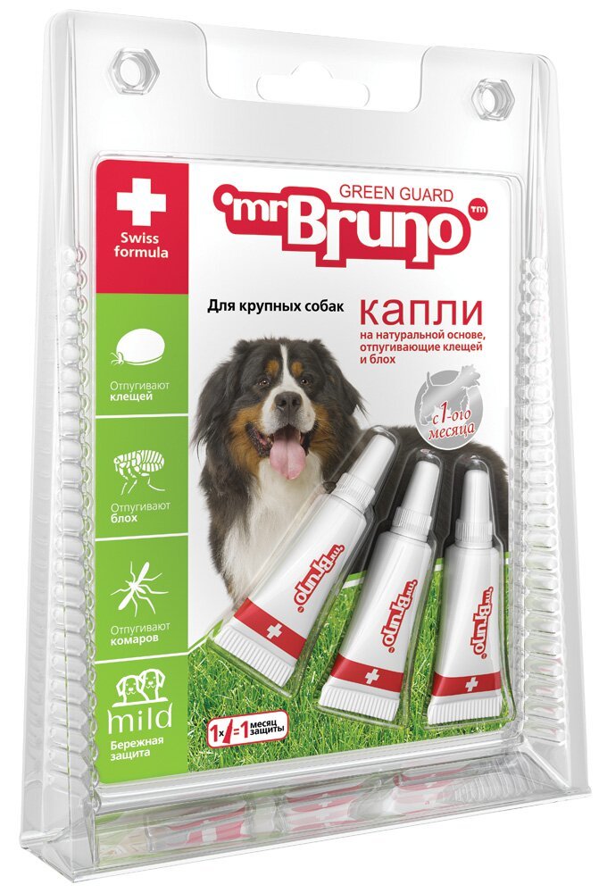 Капли репеллентные для крупных собак