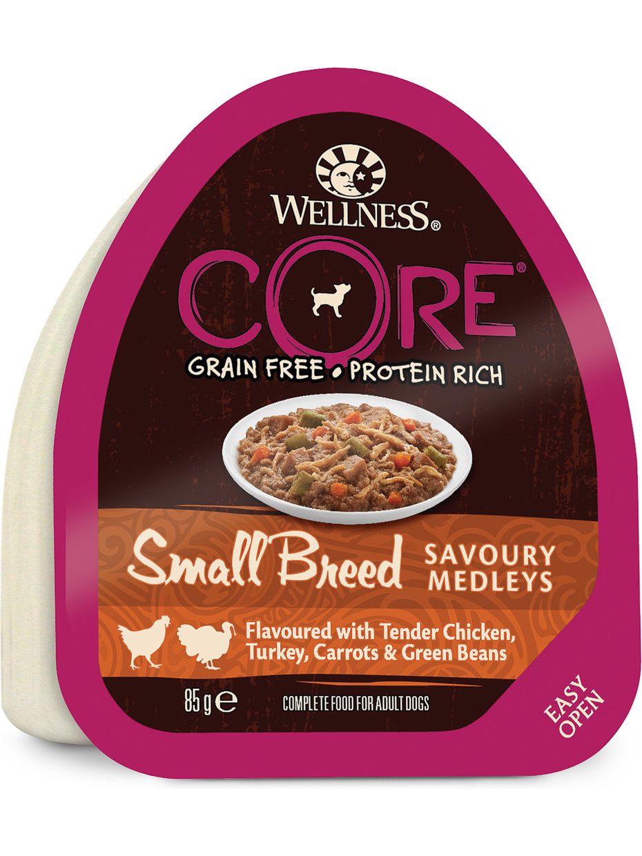 Wellness Core влажный корм для взрослых собак малых пород, попурри из куриного филе с индейкой