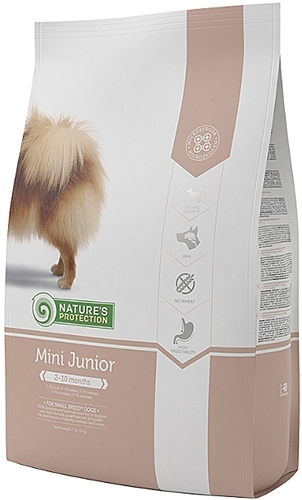 Nature’s Protection корм для щенков малых пород, курица, индейка и утка