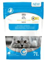 Organic team Комкующийся наполнитель, растительный из маниоки, смываемый желтый_result