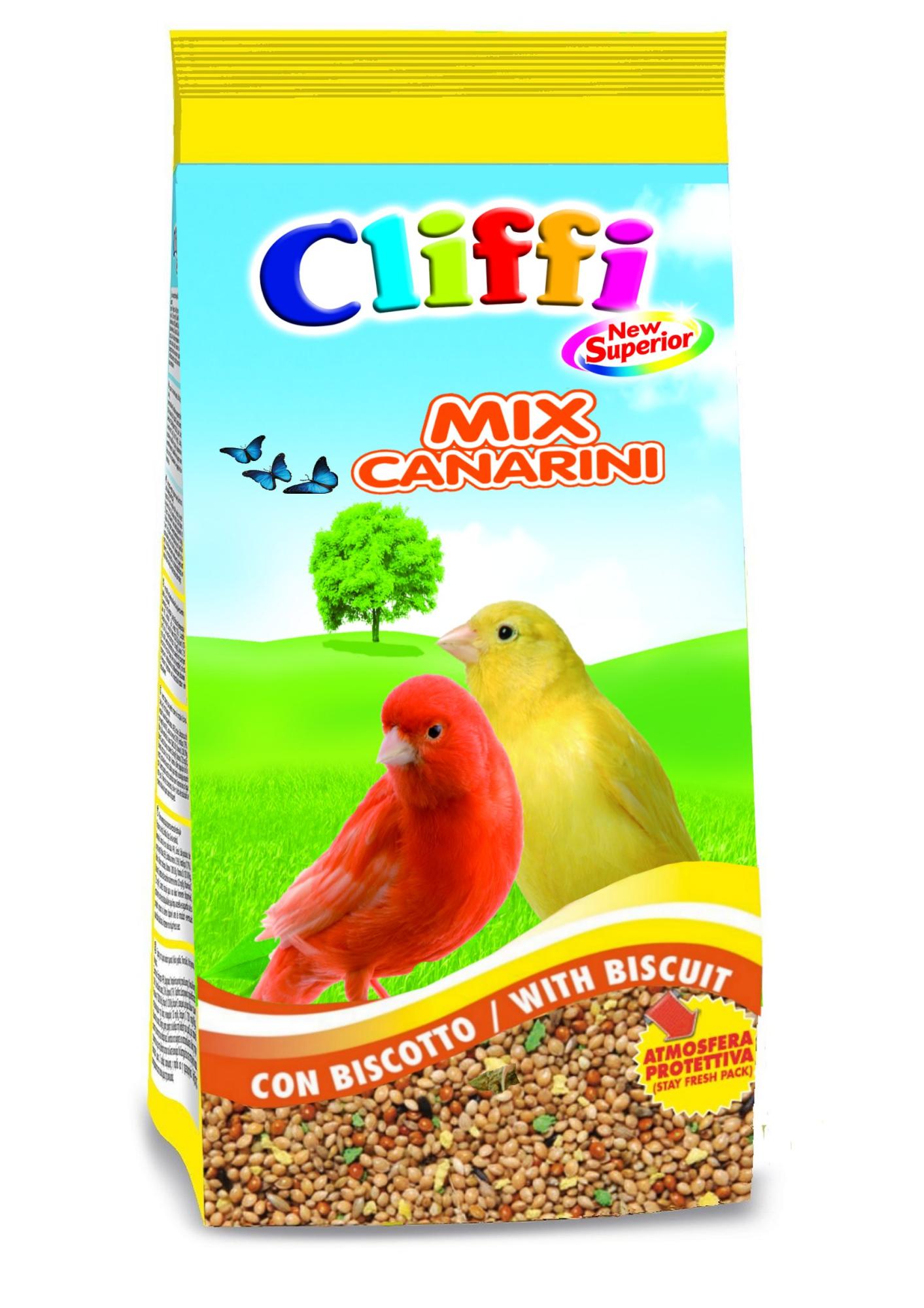 Canary 1.20 1. Cliffi Италия. Смесь для канареек. MULTIMIX для канареек. Корм Cliffi для кого произошли