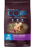 Wellness Core корм для щенков крупных пород, курица