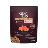 GRANPLUS CAT паучи для взрослых кошек с лососем