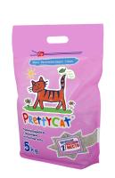PrettyCat наполнитель комкующийся для кошачьих туалетов 