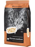 Tasty корм для кошек, с говядиной