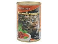 Ночной охотник консервыдля кошек Мясное ассорти кусочки в соусе