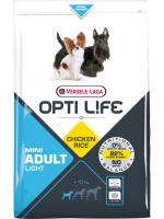 Opti Life корм для собак мелких пород, контроль веса, курица и рис