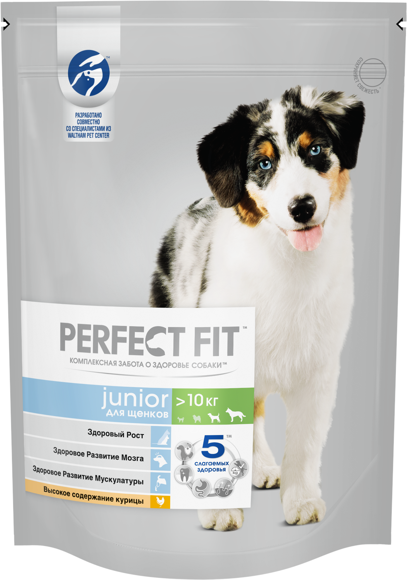 Perfect Fit корм для щенков средних и крупных пород, курица (700 гр)