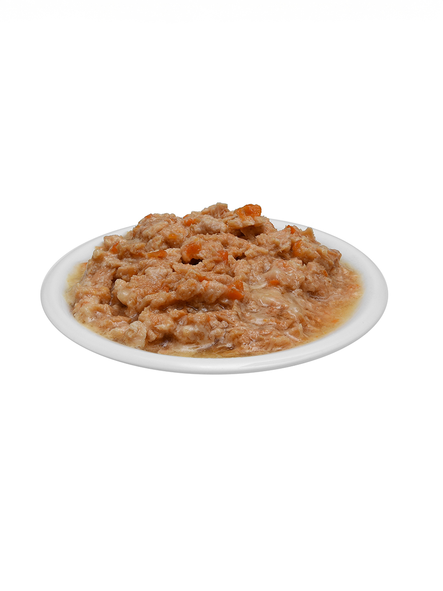 Almo Nature влажный корм для кошек с курицей и морковью (12шт уп)