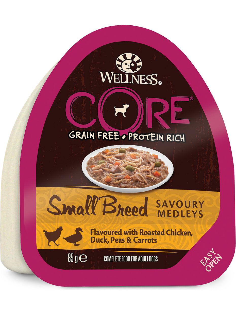 Wellness Core влажный корм для взрослых собак малых пород, попурри из курочки и утки